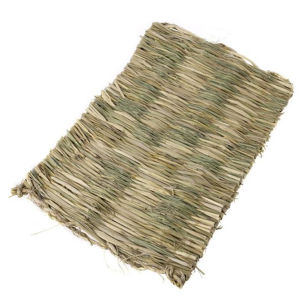 

small animal supplies grass chew mat hamster cage bed house pad d08d