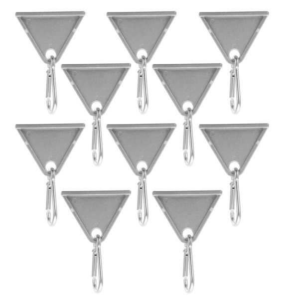 

hooks & rails 10pcs professional industry sliding hook chic triangle slot hanging tools