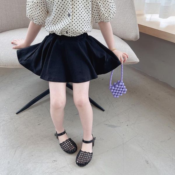 

style girls boys shorts summer fashion kids 2-7 years, Black