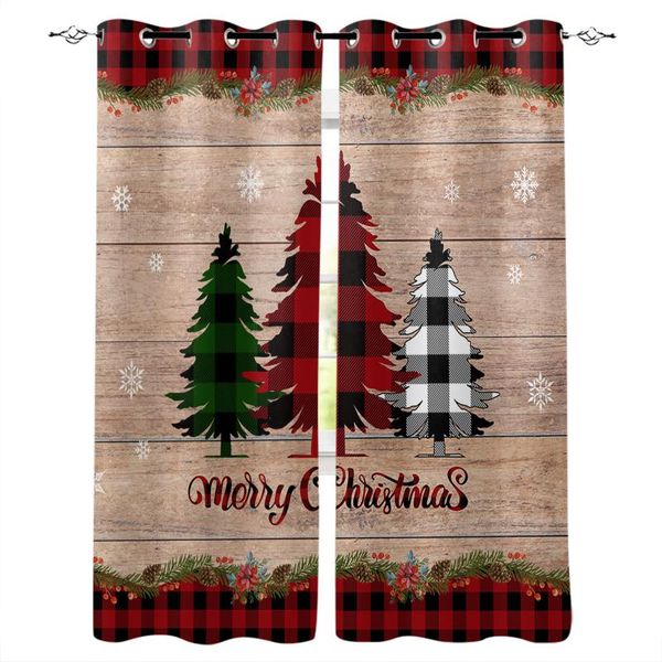 

curtain & drapes christmas snowflake tree curtains for bedroom living room