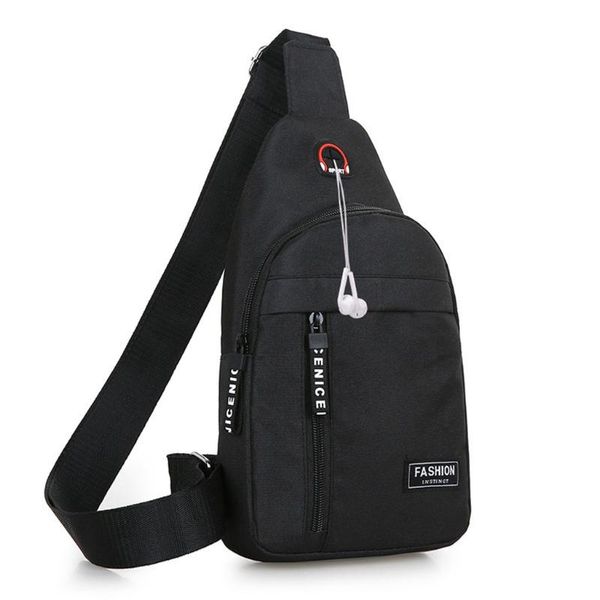 Taille Taschen Mann Gürtel Tasche Nylon Packs Sling Crossbody Outdoor Sport Schulter Brust Täglichen Picknick Leinwand Messenger Pack Tasche Bolsa