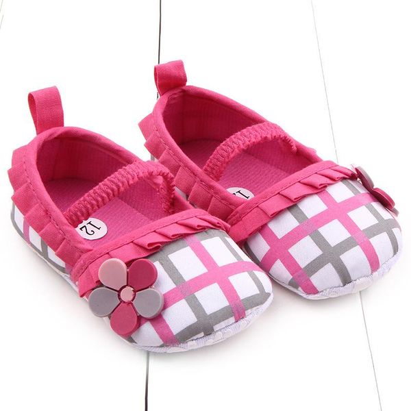 

first walkers born plaid baby girl shoes toddler loafers casual flower infant kids princess girls sapatos chaussure