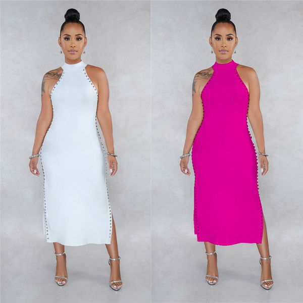 

dresses cx112 selling rivet summer stretch dress, Black;gray
