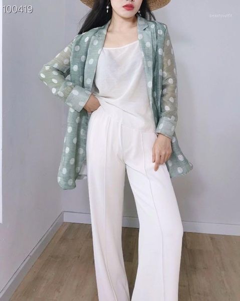 

women suit 2021 runway luxury european design party style women's clothing suits & blazers, White;black