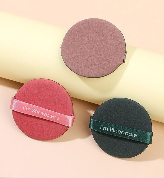 

round shape powder puff air cushion water droplet cosmetic foundation makeup tools for girl women sponges, applicators & cotton