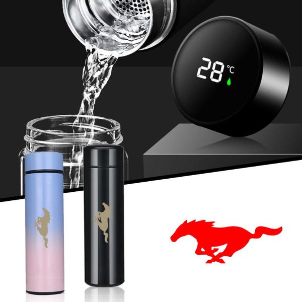 

interior decorations car water temperature cup for mustang gt shelby accessories