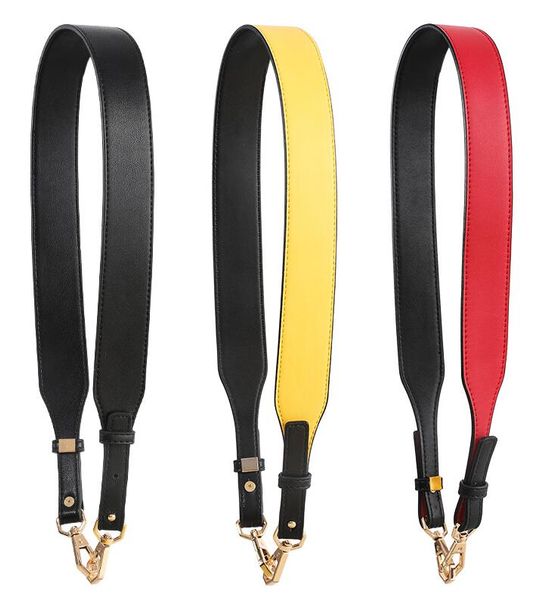 

urban classic diy women genuine leather bag strap 90*4cm bag accessories for luxury bag crossbody strap replacement shoulder ba, Black