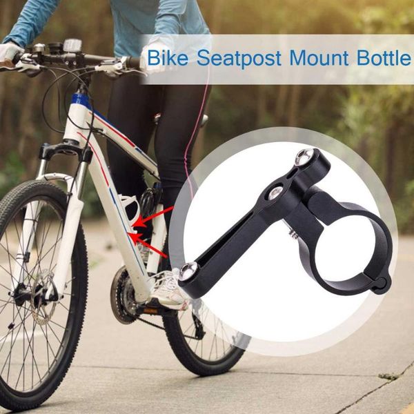 

water bottles & cages bike bicycle mtb bottle clip cage holder clamp handlebar bracket mount seatpost front fork frame tube sport