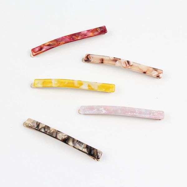 

hair clips & barrettes resin acetate clip women accessories girls pins sweet daily headwear barrette for, Golden;silver