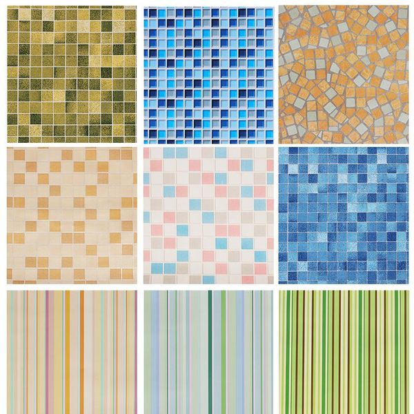

wallpapers 3d wallpaper geometric grid pvc waterproof paper de parede self adhesive wall stickers for home decor