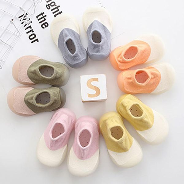 

first walkers toddler shoes baby spring and autumn socks cute soft bottom indoor non-slip