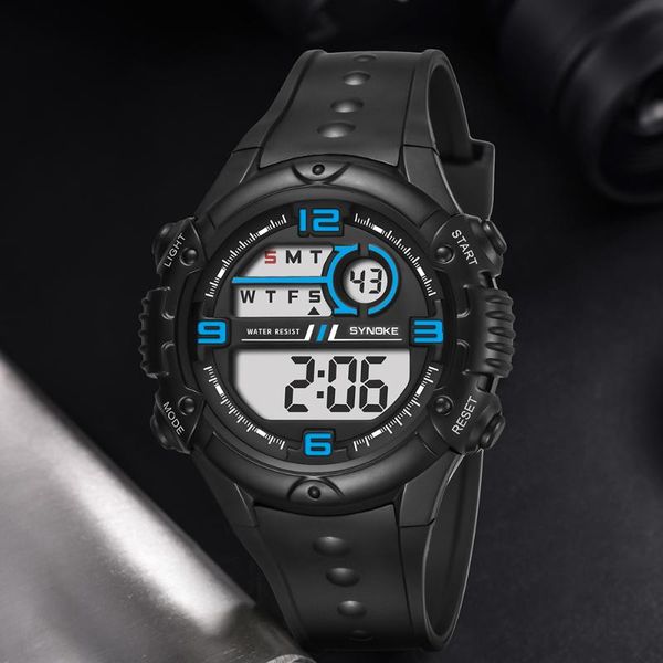 

sports digital watches men alarm clock waterproof luminous swatch masculino electronic male relogio wristwatches, Slivery;brown