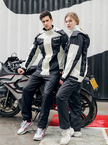 

raincoats waterproof cycling raincoat portable hiking personal protective equipment suit roupa de chuva pra moto rain gear bk50yy