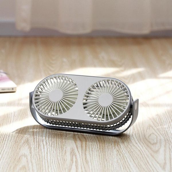 

electric fans 360degree rotating usb fan, with 3-speed adjustable wind speed desk2-blade fan,suitable for indoor or outdoor travel