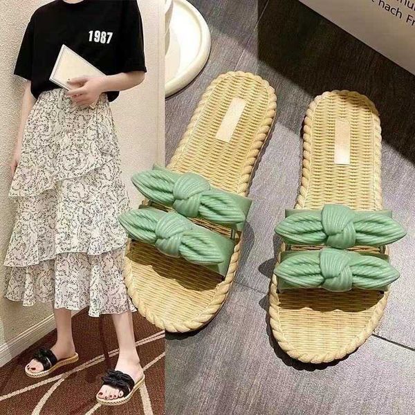 

subsection summer women's slippers outer female house bathroom 210611, Black