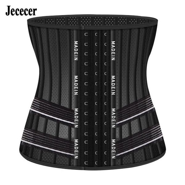 

women's shapers steel boned waist corset trainer sauna sweat sport girdle cinta modelador women weight loss sheath shaper workout trimm, Black;white