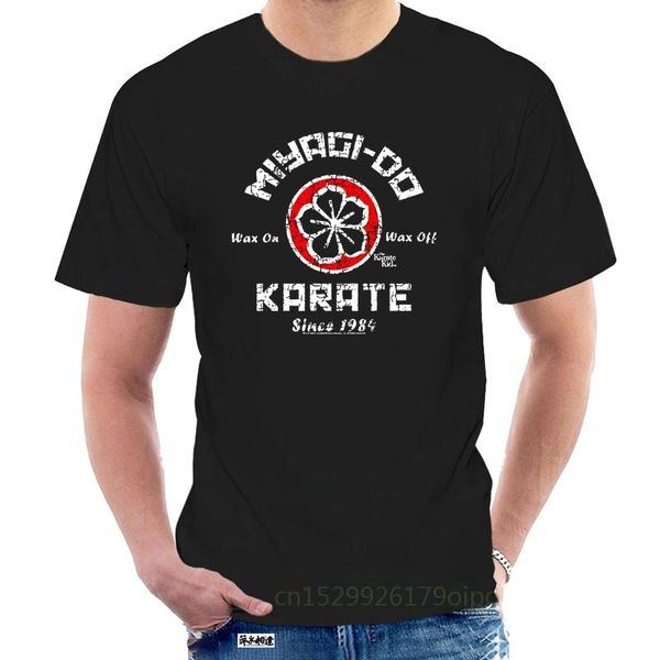 

men's t-shirts karate kid wax on off since 1984 t-shirt @074435, White;black