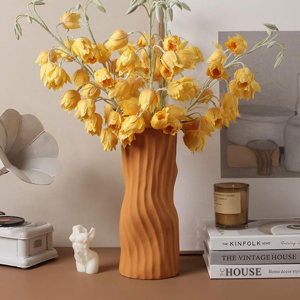 

vases morandi art vase home living room decoration accessories ceramic tv cabinet balcony furnishings ornaments