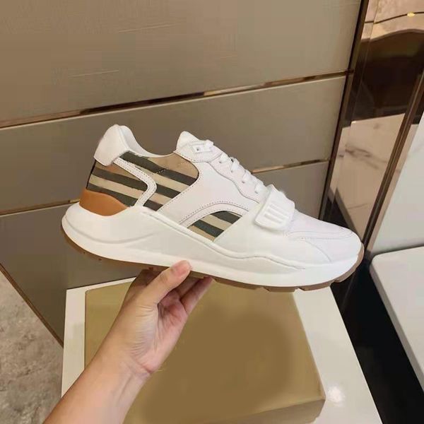 

designer sneakers men shoes women trainers trainer platform sneaker vintage suede casual shoes leather trainers, Black