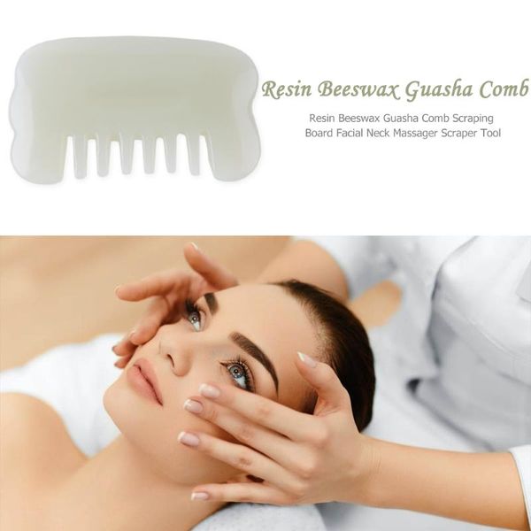 

full body massager natural resin scraper guasha face relax acupuncture portable beauty tool