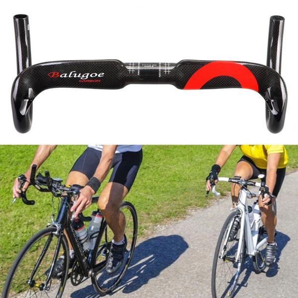 

bike handlebars &components bicycle handlebar carbon fiber drop hard texture strong handle bent bar part