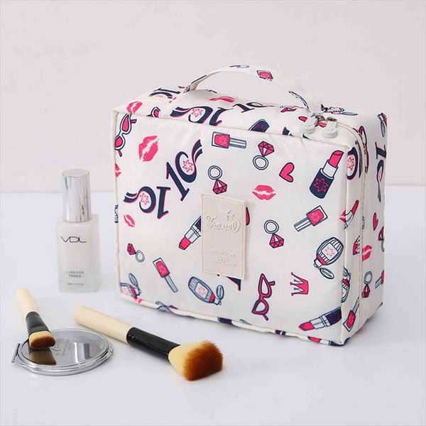 

multifunction travel cosmetic neceser bag women makeup toiletries organizer waterproof female storage make up cases
