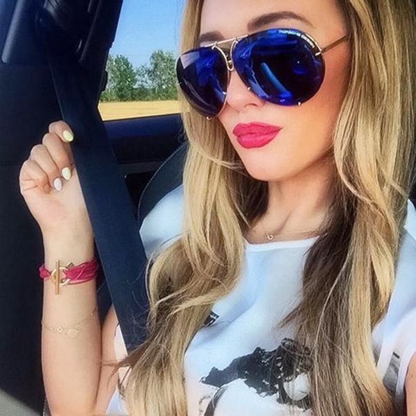 

sunglasses oversized aviation women men brand designer uv400 retro big sun glases eyewear male female gold frame, White;black