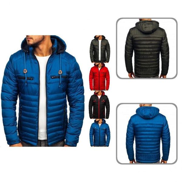 

thick coat, warm , soft down windbreaker skating, Black