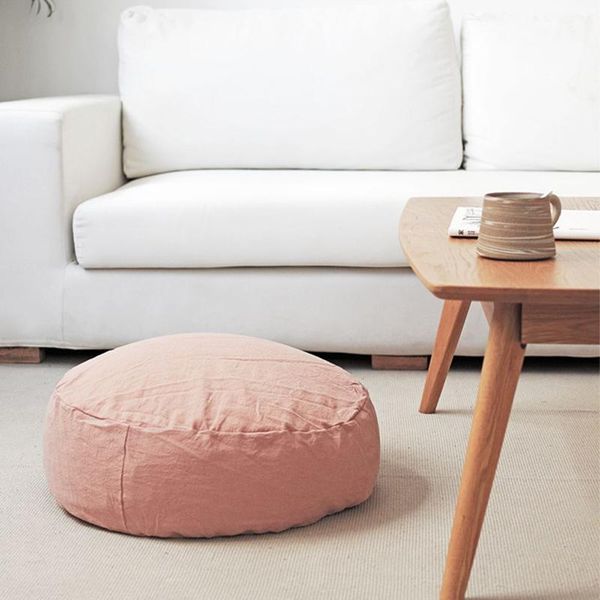 

cushion/decorative pillow japanese style healthy import filler cotton and linen tatami round thicken bay window seat mat for bathhouse home