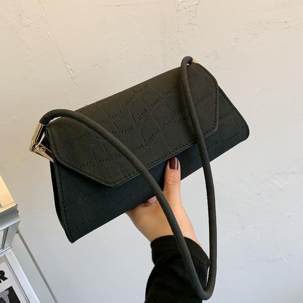 

frosted women's pouches 2021 spring and summer fashion all-matching ins messenger bag internet celebrity shoulder underarm cosmetic bag