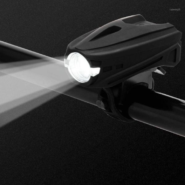 Езда на велосипеде USB Rechargable Bike Light 5 режимов двойные лампы шарики руль фары велосипедные светодиоды IPX6