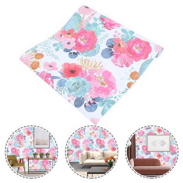 

wallpapers romantic flower pattern wallpaper adhesive pvc wall decals removable stickers