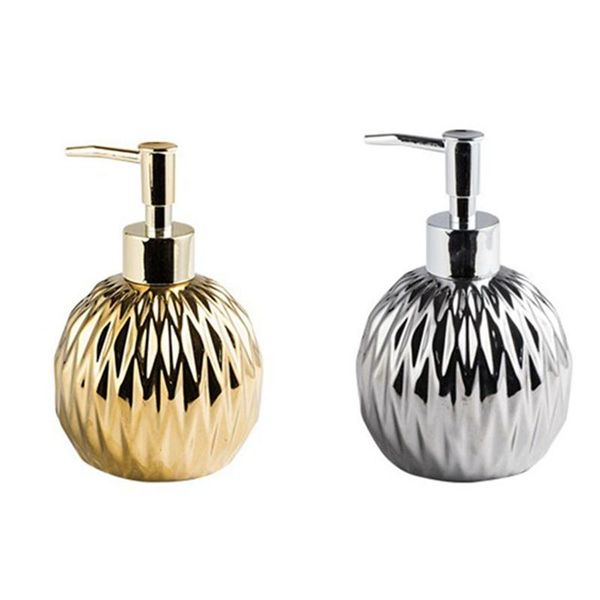 

liquid soap dispenser shgo -bathroom accessories tray ceramics hand shampoo shower gel bottle toilet