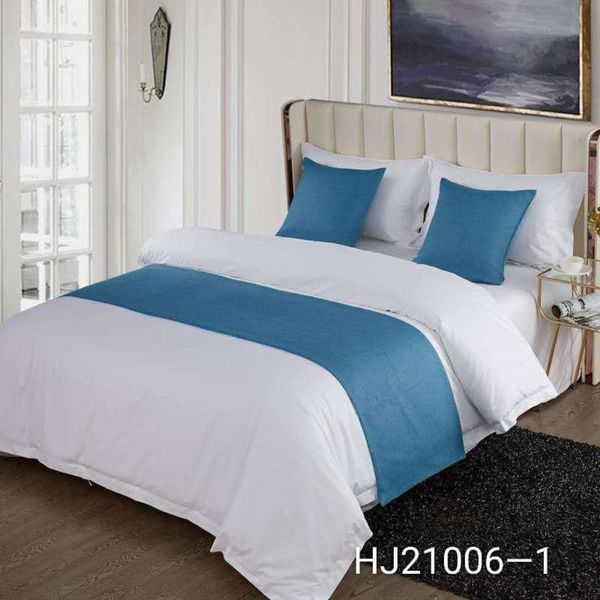

el bed end pad tow modern simple luxury ding household flag