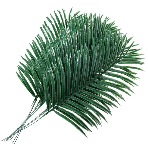 

pcs fake faux artificial leaves green single leaf for home kitchen party decorations handcrafts (green) decorative flowers & wreaths