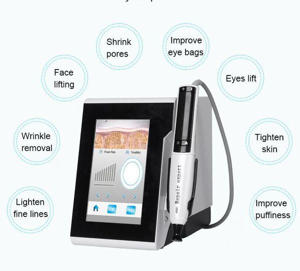 Beauty Improve edema 360 ﾰ оборудование вращающийся монополь RF машина для укрепления и омоложения глаз и лица