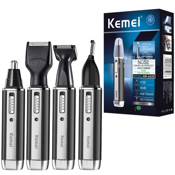 

kemei rechargeable electric all in one hair trimmer for men grooming kit beard trimer facial eyebrow trimmer nose ear shaver