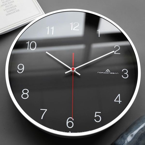 

wall clocks nordic white creative clock modern design living room silent kitchen luxury reloj de pared home decor ba60wc