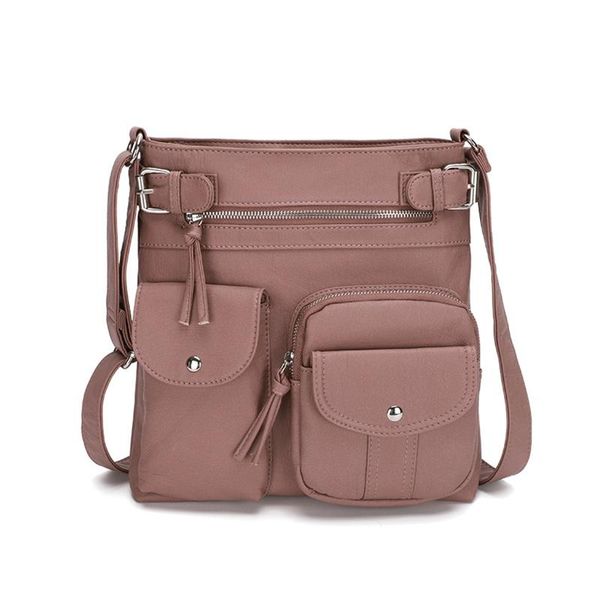 

evening bags nicole&doris multi pockets handbag women crossbody bag vintage shoulder student messenger retro leather designer