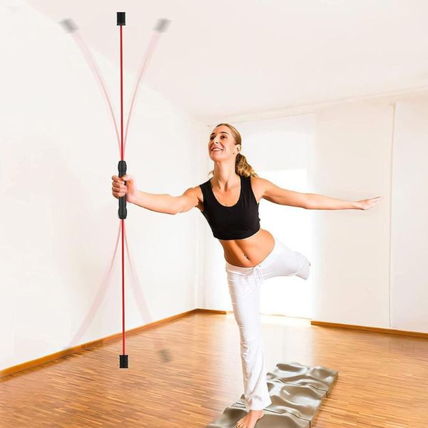 

resistance bands removable fitness exercise bar workout equipments training rod high-frequency vibration lose weight multifunction