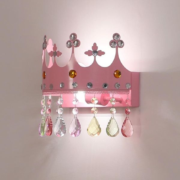 Kinderzimmer Kronleuchter Mädchen Moderne Einfache Prinzessin Lampe Kristall Ins Net Rot Warme Und Romantische Schlafzimmer Wand