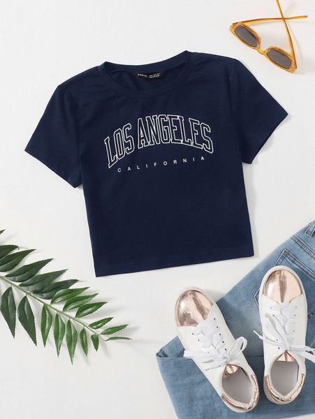 

letter graphic tee d3nv#, White