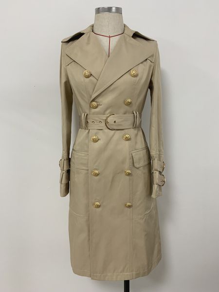 

wool female mxu fall elegant vintage winter button casual belt long trench coat blazer jacket, Black