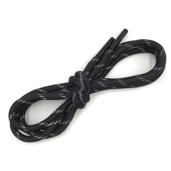 

shoelaces in various colors and styles 1002, White;pink