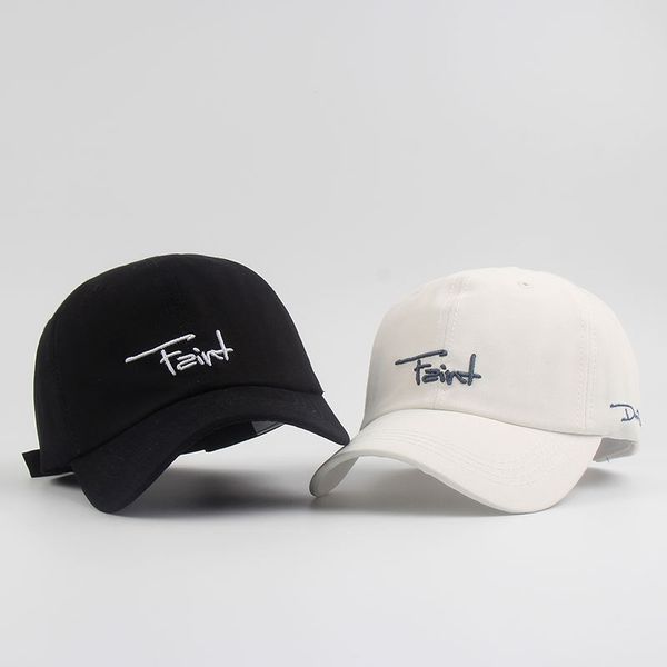 

fashion letter embroidered baseball cap fashionable couple crooked duck tongue caps student sunshade hat, Blue;gray