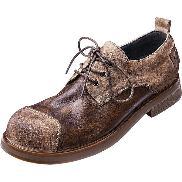 

dress shoes autumn british genuine leather casual mens business cowhide lace-up men shoes,men, Black