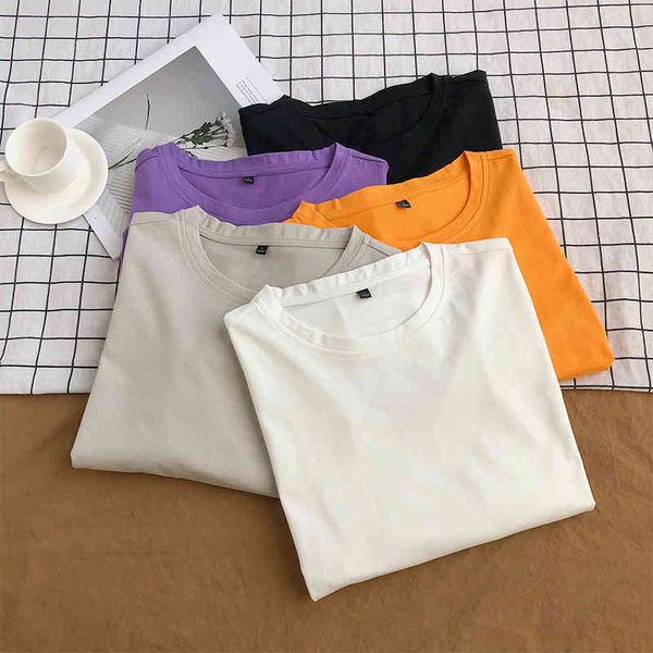 

fashion 100% t-shirts hip summer tshirts men cotton hop girl blank tees streetwear funny tshirt solid 4xl, White;black