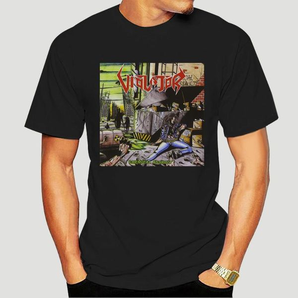 

men's t-shirts streetwear violator mens assault t-shirt xx-large black 2691x graphic, White;black