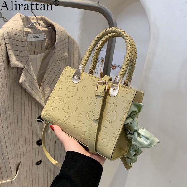 

alirattan printed pu leather crossbody bag for women designer fashion shoulder messenger luxury travel vacation handbag bags