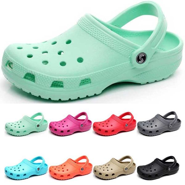 

315 ale fashion sandals slip on casual beach waterproof shoes men classic nursing clogs hospital women slippers work medical, Black